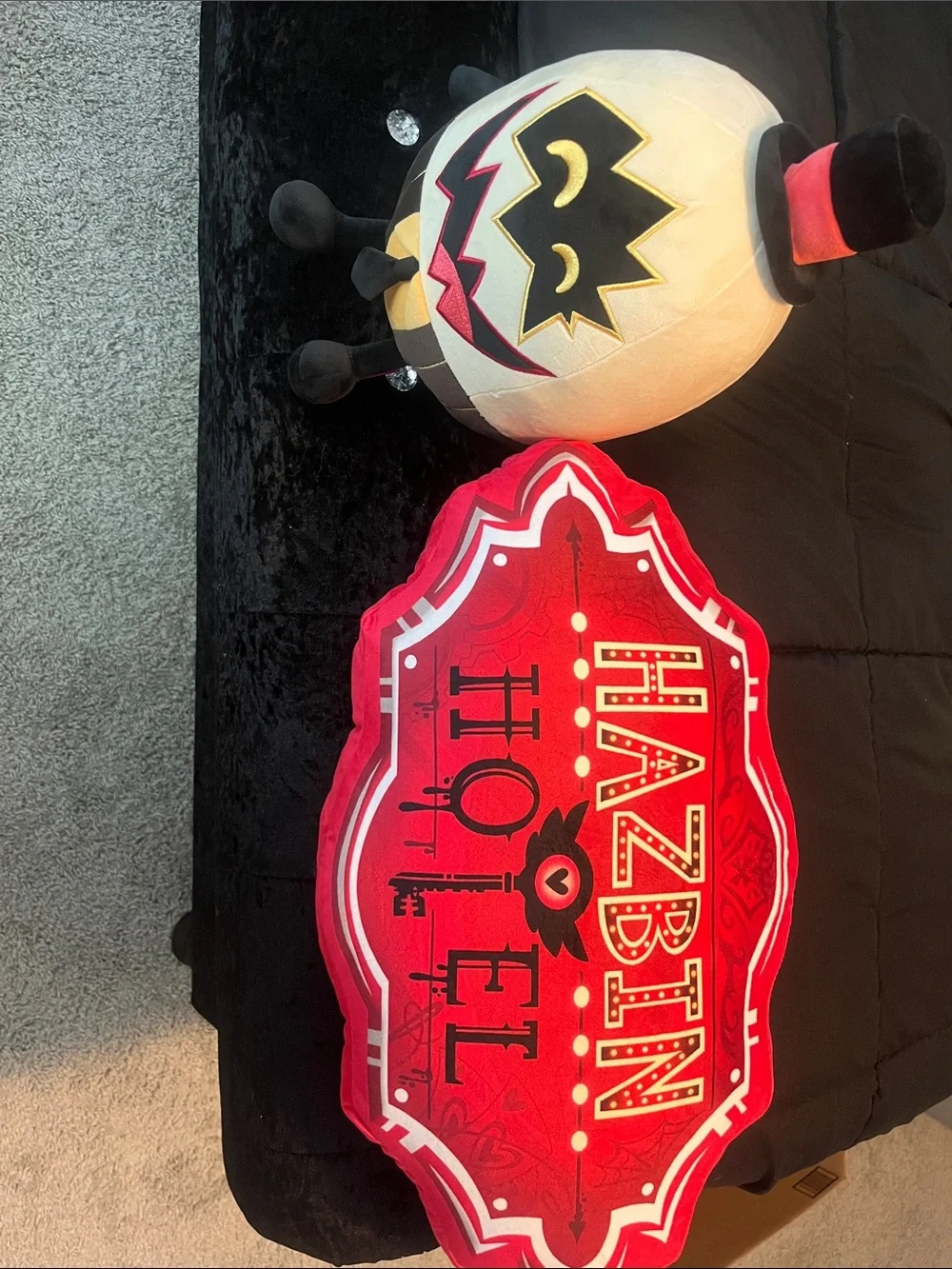 2 Hazbin hotel plush